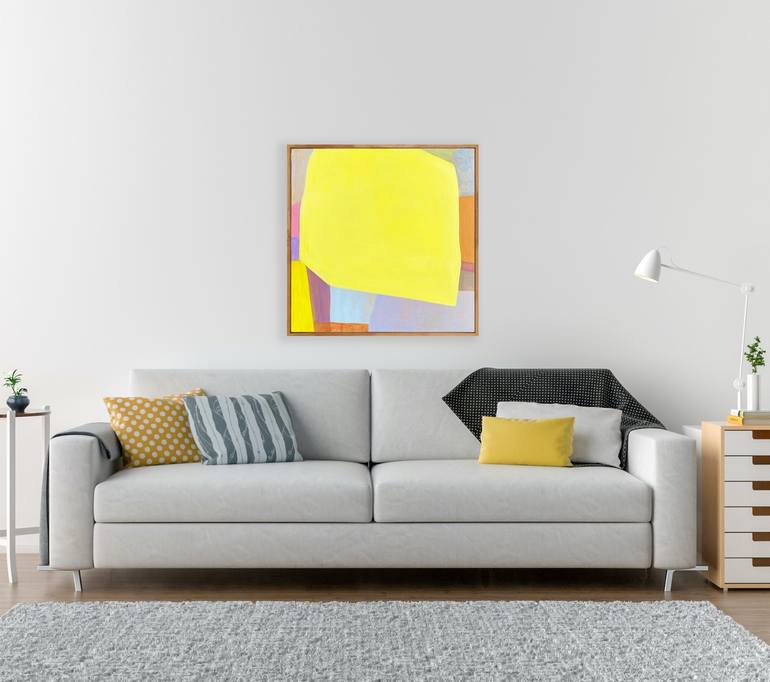 Original Abstract Expressionism Abstract Painting by Olga Gamy