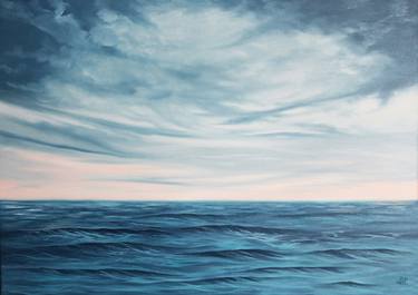 Original Impressionism Seascape Painting by Ekaterina Bystrova