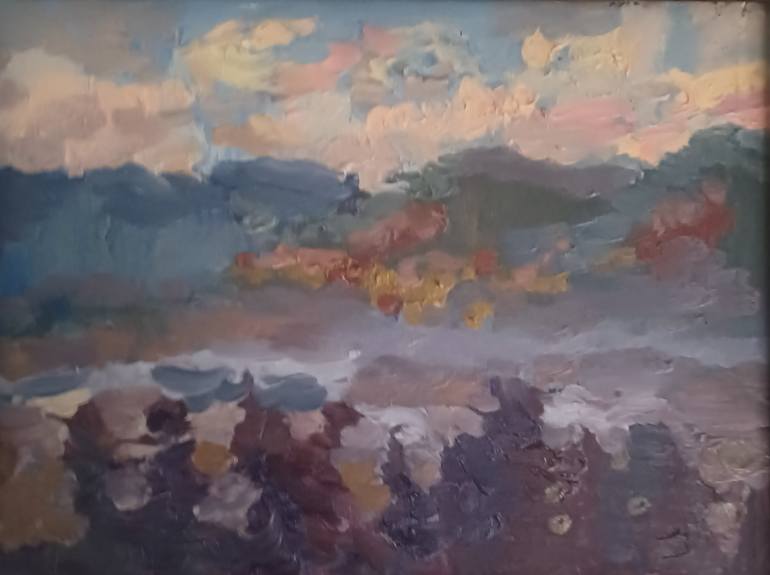 Original Abstract Expressionism Light Painting by K G White