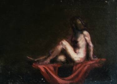 Original Figurative Nude Paintings by K G White