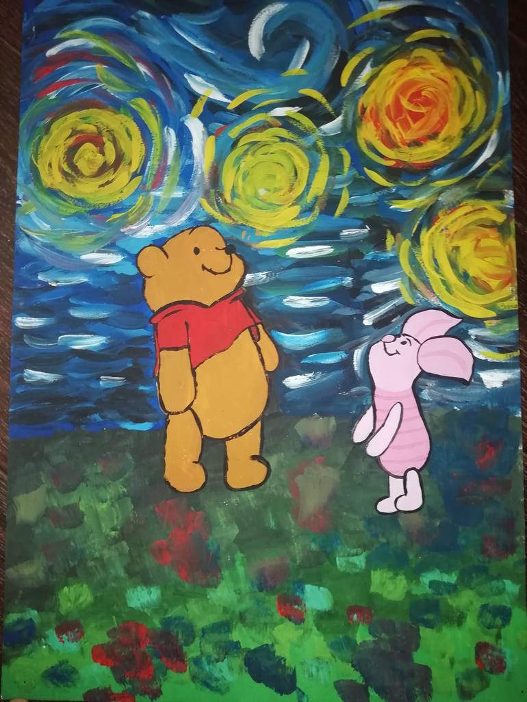 Canvas Picture Winnie Pooh Pooh Picture Photo Canvas 24 Mural, 