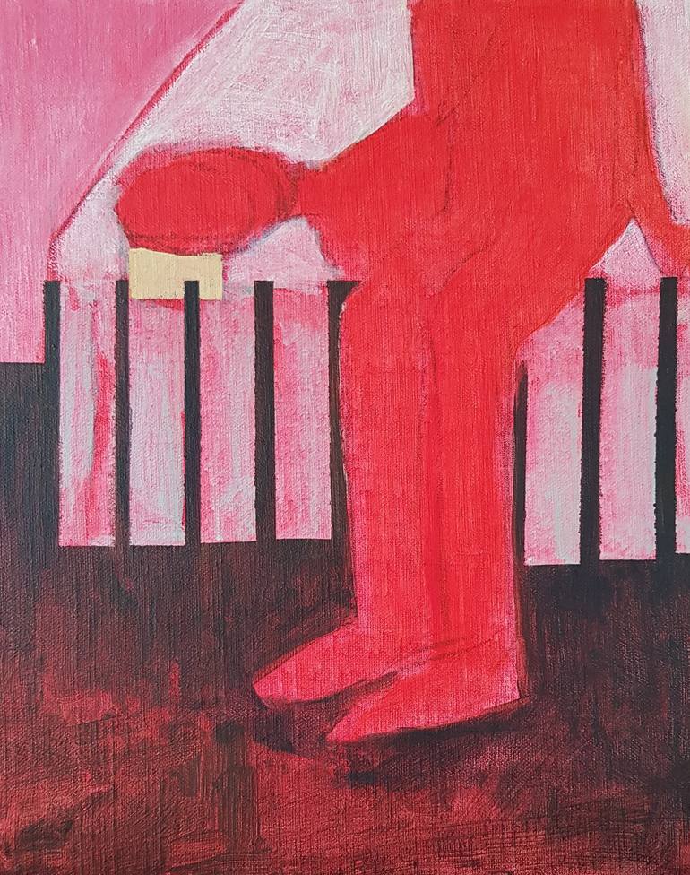 Original Expressionism Time Paintings by Alexandra Chauchereau