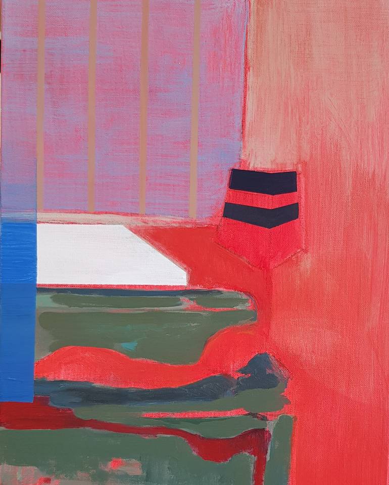 Original Expressionism Time Paintings by Alexandra Chauchereau