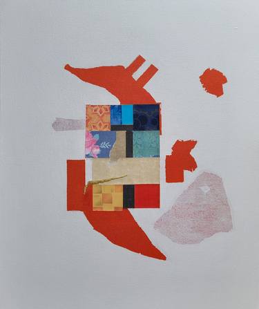 Original Abstract Collage by Alexandra Chauchereau