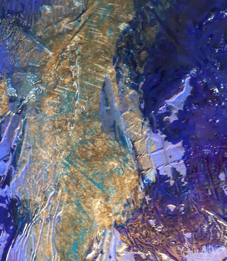 Original Abstract Expressionism Abstract Sculpture by Genevieve Vastrade