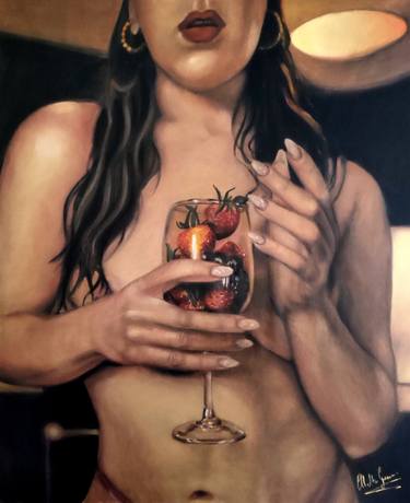 Original Realism Women Paintings by Walter Geraci