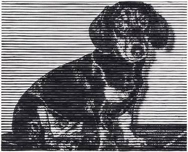 Original Impressionism Animal Drawings by Charles Buckley