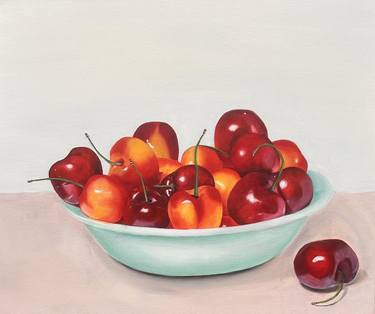 Original Classicism Food & Drink Painting by Karine Wagener
