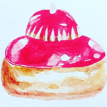 Raspberry French cake thumb