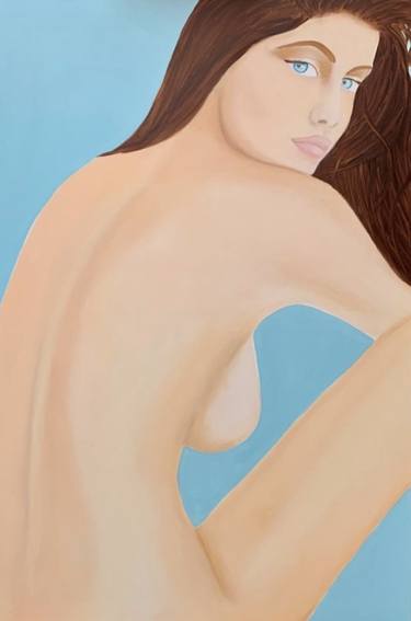 Original Figurative Nude Paintings by Karine WAGENER