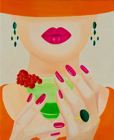 Original Food & Drink Paintings by Karine WAGENER