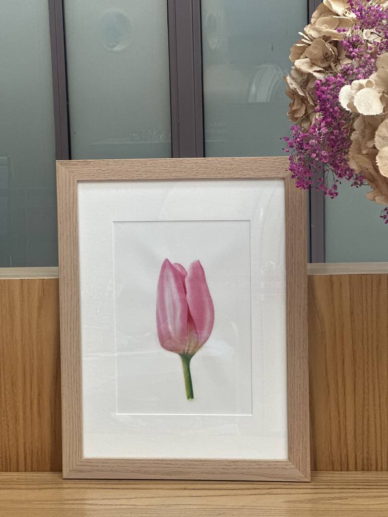 Original Floral Painting by Karine WAGENER