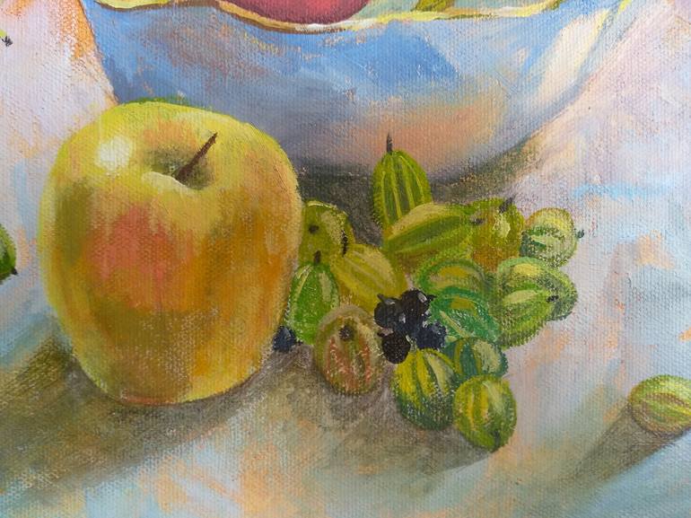 Original Realism Still Life Painting by Evgeniya Erkenova