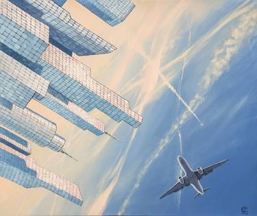 Print of Aeroplane Paintings by Sergey Tonkanov
