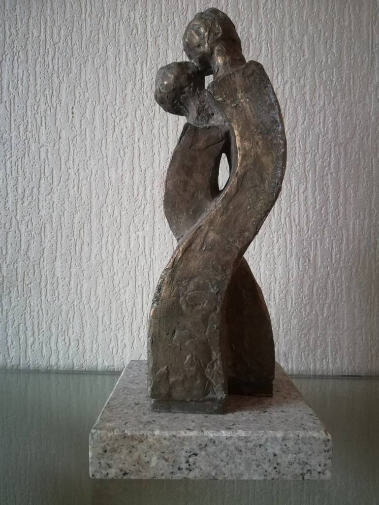Original Love Sculpture by Eny Ezyu