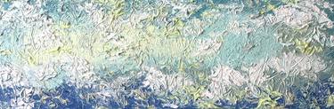 Original Abstract Seascape Paintings by Olga Hotujac