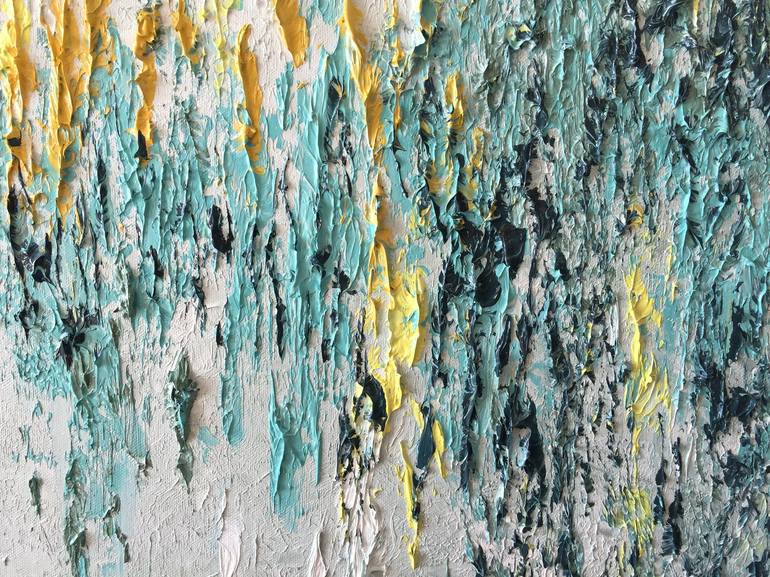 Original Abstract Music Painting by Olga Hotujac