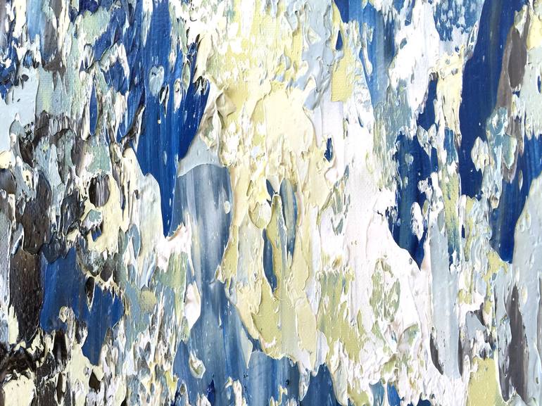 Original Modern Abstract Painting by Olga Hotujac