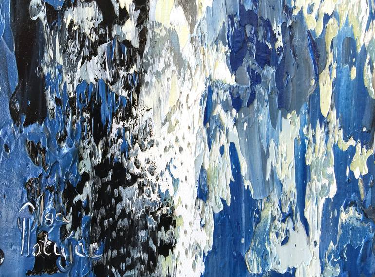 Original Modern Abstract Painting by Olga Hotujac