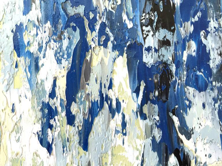 Original Modern Abstract Painting by Olga Hotujac