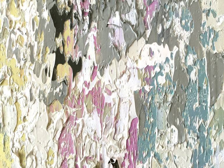 Original Abstract Expressionism Abstract Painting by Olga Hotujac