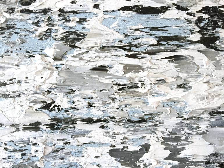 Original Abstract Landscape Painting by Olga Hotujac