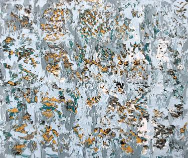 Original Abstract Seascape Paintings by Olga Hotujac