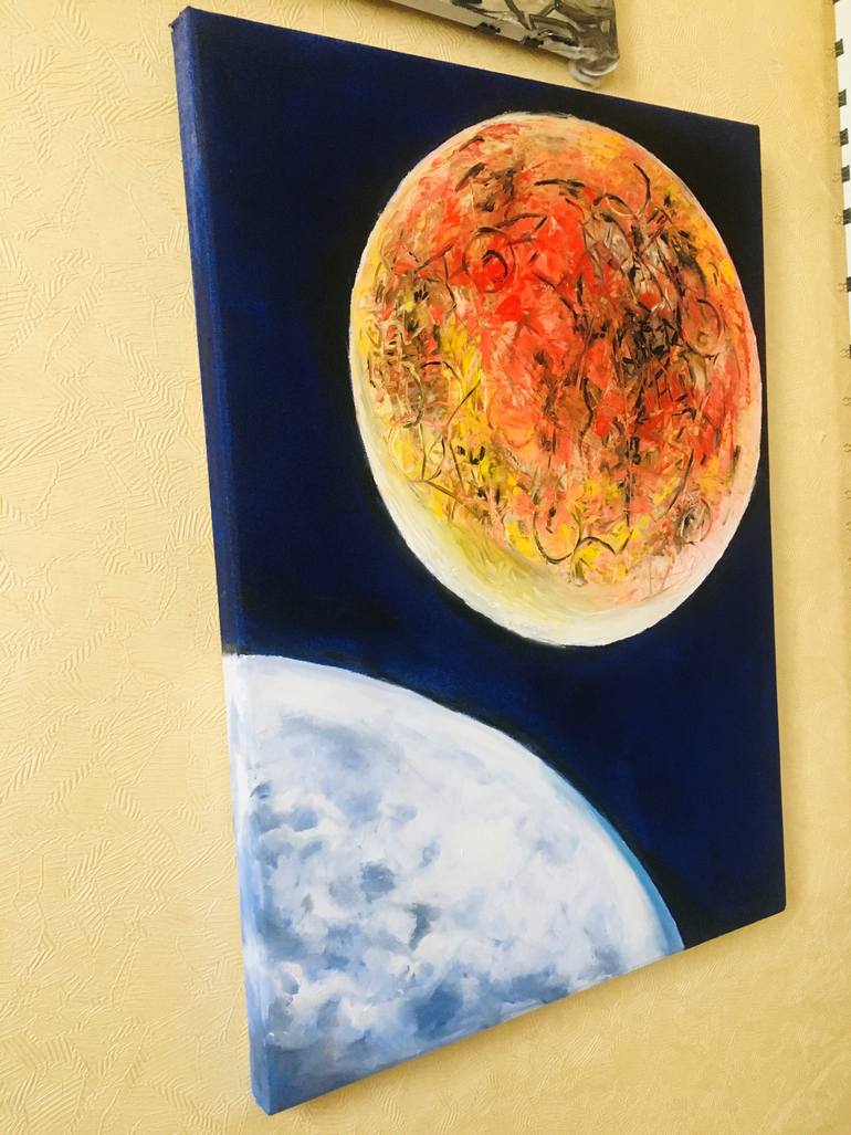 Original Art Deco Abstract Painting by Tati Vc