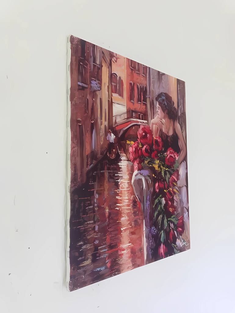 Original Figurative Women Painting by Filip Petrovic