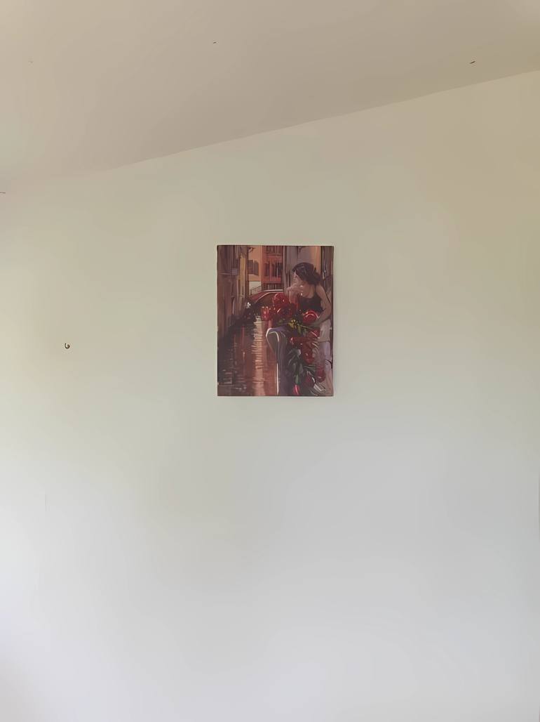 Original Figurative Women Painting by Filip Petrovic