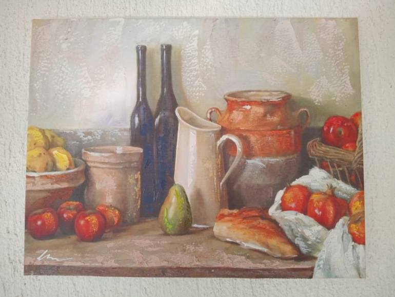 Original Figurative Still Life Painting by Filip Petrovic
