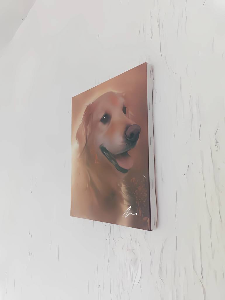 Original Realism Dogs Painting by Filip Petrovic