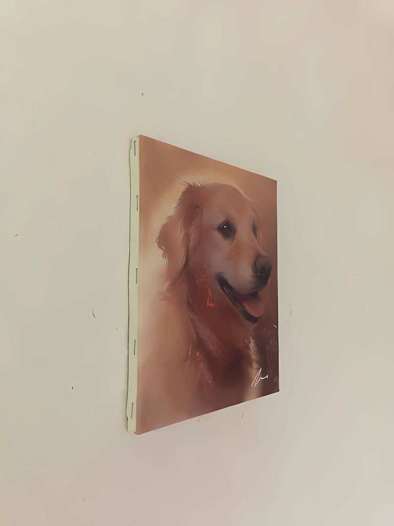 Original Realism Dogs Painting by Filip Petrovic