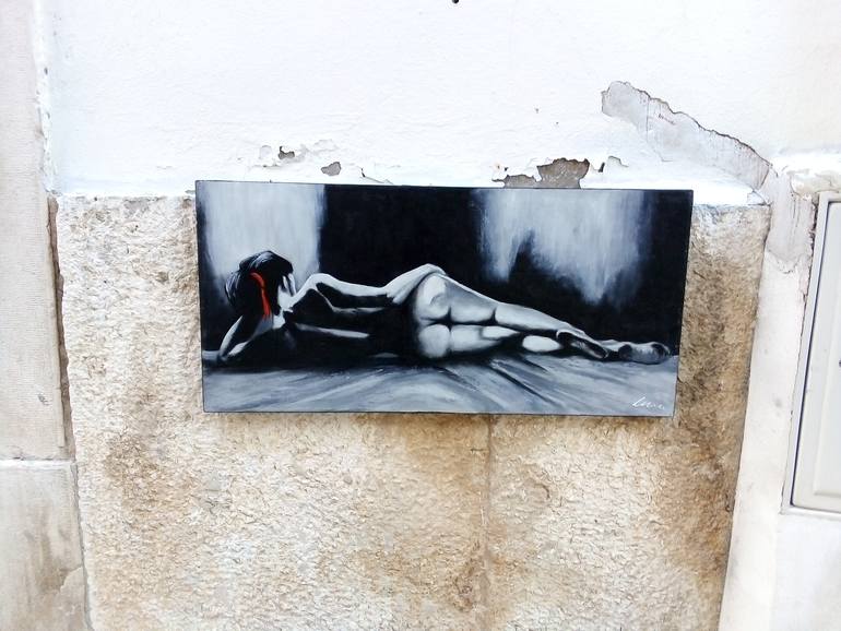 Original Realism Nude Painting by Filip Petrovic