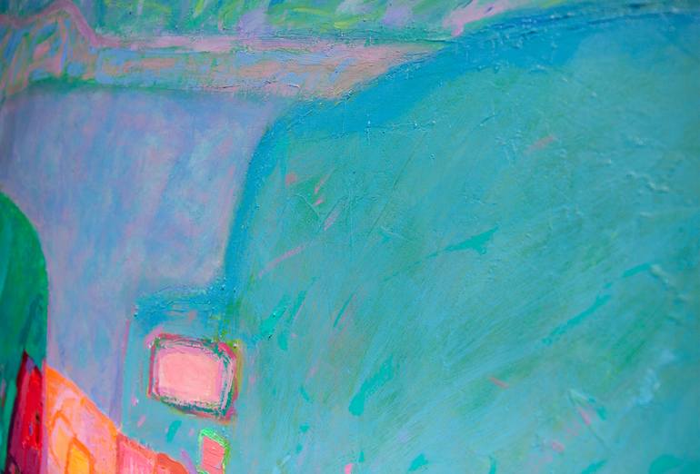 Original Abstract Expressionism Abstract Painting by Aleksander ŁęSki