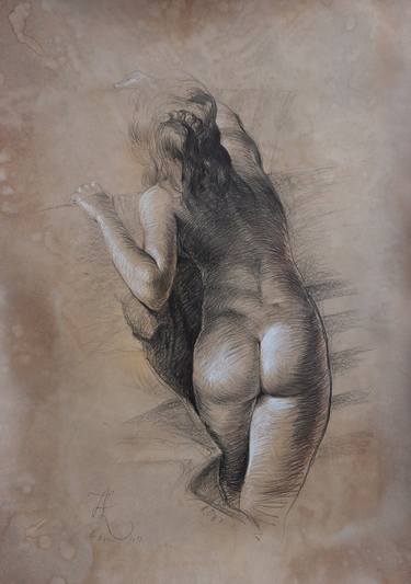 Print of Figurative Body Drawings by Aleksander Łęski