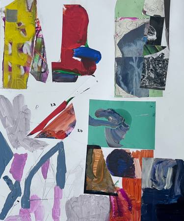 Print of Abstract Collage by Seb Genikov