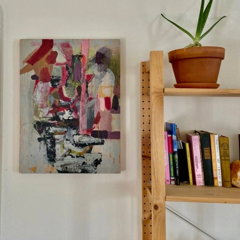 Original Abstract Painting by Seb Genikov