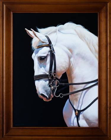 Print of Figurative Horse Paintings by Edel Alonso