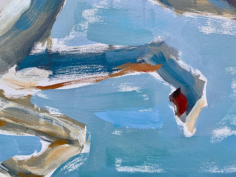 Original Figurative Dogs Painting by Edel Alonso