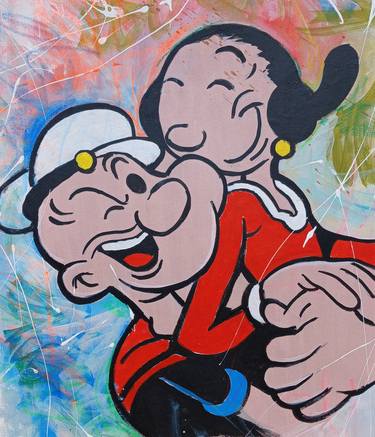Original Contemporary Cartoon Paintings by Ca Lister