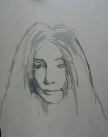 Yoko Ono sketch thumb