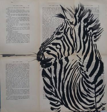 Original Abstract Animal Drawings by Ca Lister
