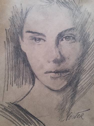 Original Portrait Drawings by Ca Lister