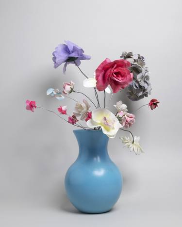 Urban jungle - blue vase - limited edition thumb