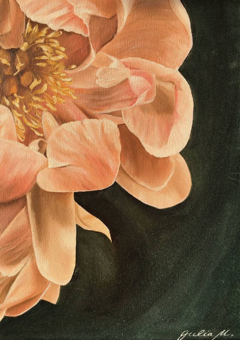 Original Floral Painting by Yuliia Melnyk