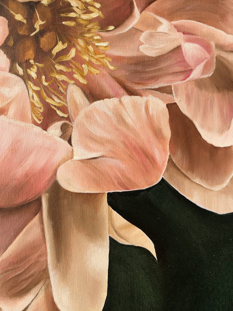 Original Modernism Floral Painting by Yuliia Melnyk