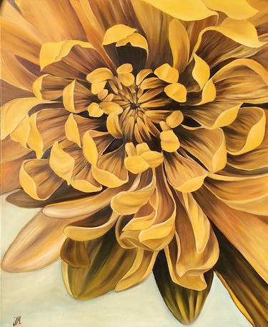 Original Fine Art Floral Paintings by Yuliia Melnyk