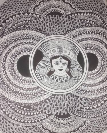 Original Fine Art Religious Drawings by Varsha Yadav