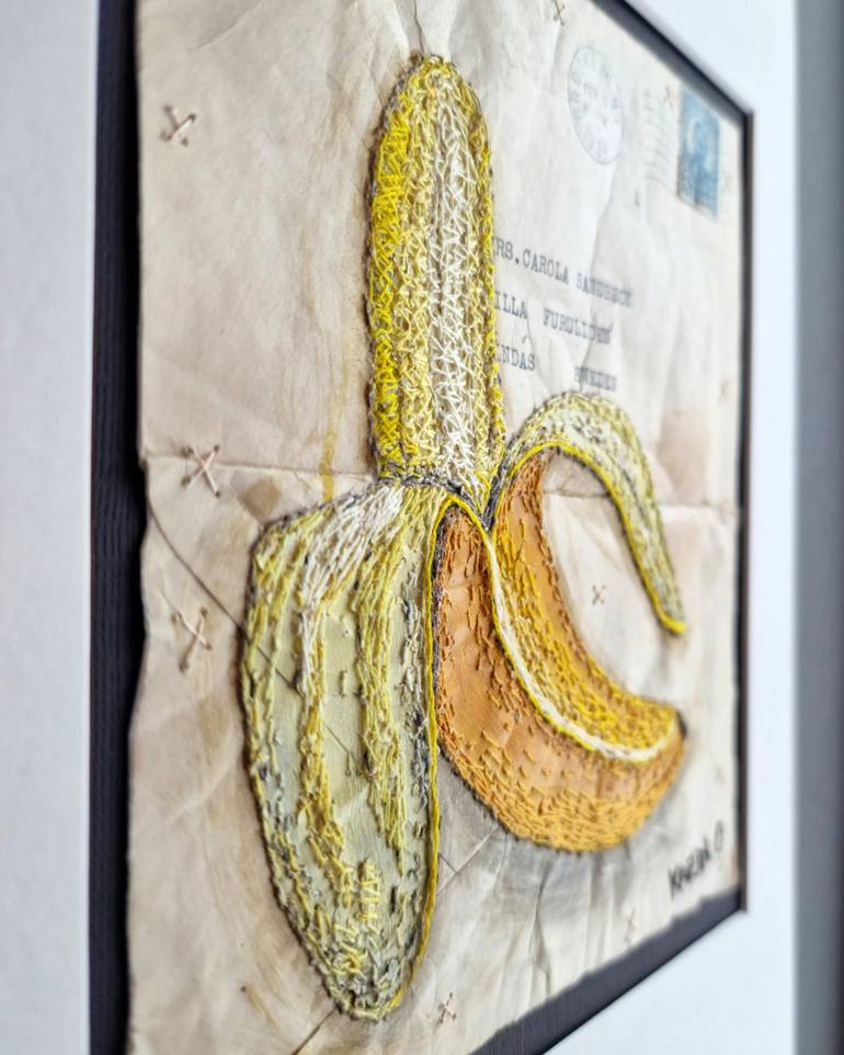 Original Contemporary Food Mixed Media by KARIN O